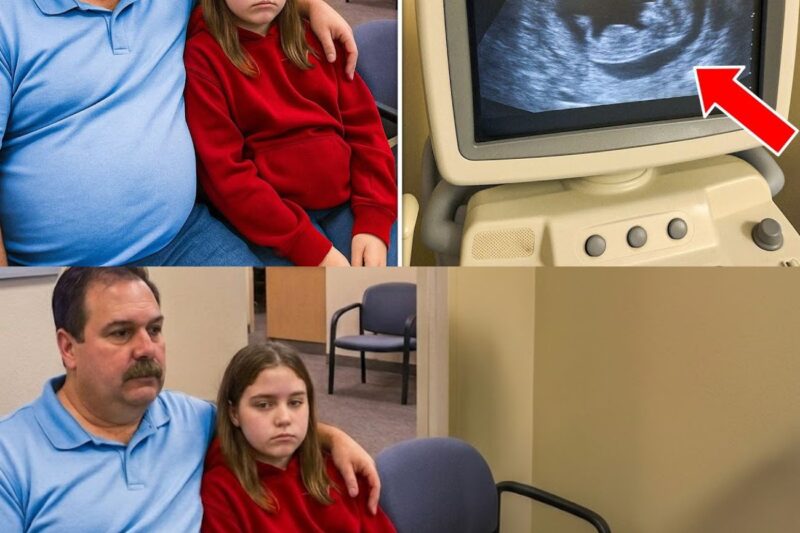 Une fille se comporte étrangement avec son père à la clinique, le médecin fait une échographie et commence à paniquer !