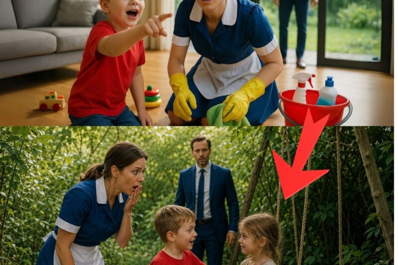 Le milliardaire ignorait pourquoi son fils autiste pointait du doigt la fenêtre jusqu’à ce que la femme de ménage le découvre.