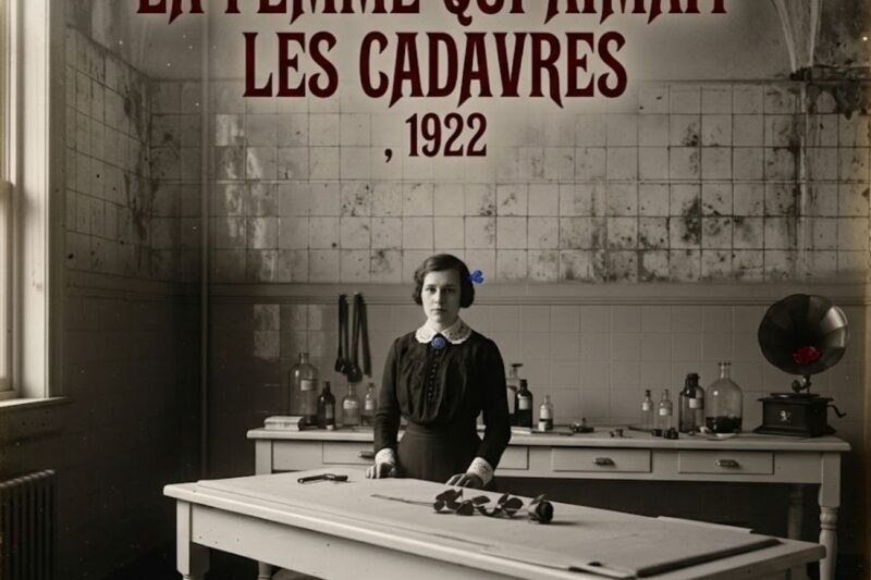 La femme qui aimait les cadavres, 1922 : le journal macabre relatant ses nuits avec les morts