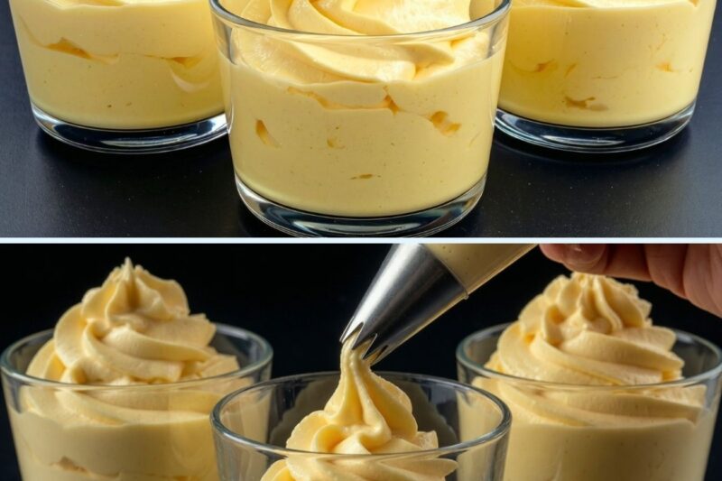 Mousse al limone pronta in soli 5 minuti! Il miglior dessert italiano che piacerà a tutti!