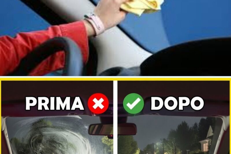 Parabrezza Senza Tracce In 60 Secondi: Il Trucco Economico Che Sostituisce I Costosi Prodotti Per Auto