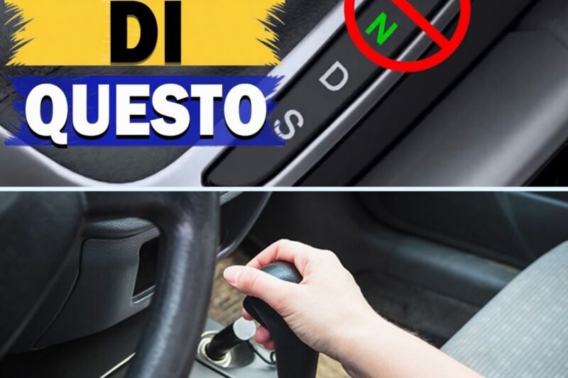 19 cose da non fare mai in un’auto con cambio automatico