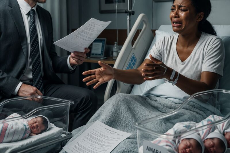 Il a divorcé après la naissance de quadruplés… puis découvre qu’elle hérite de 500 milliards