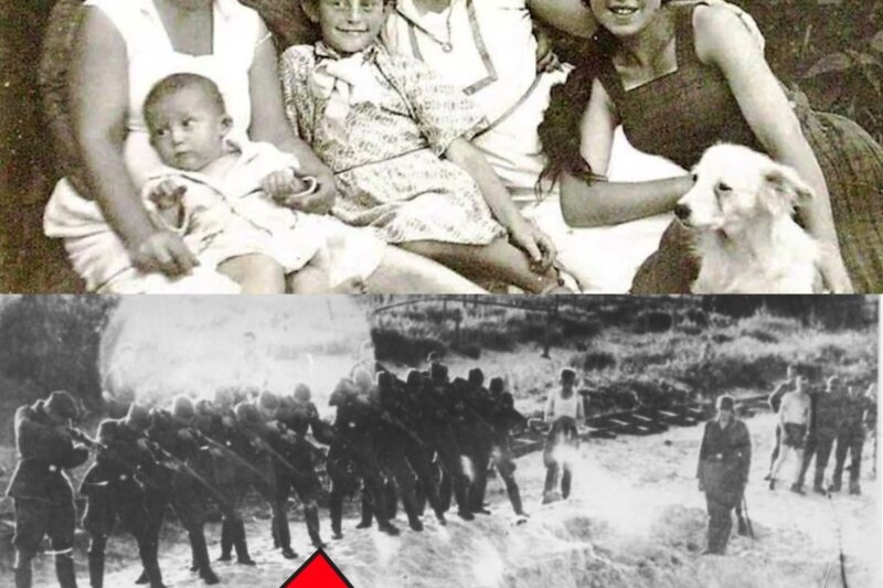 Exécution publique de 12 nazis responsables du massacre de Babi Yar à Kiev, qui a fait 33 771 victimes.