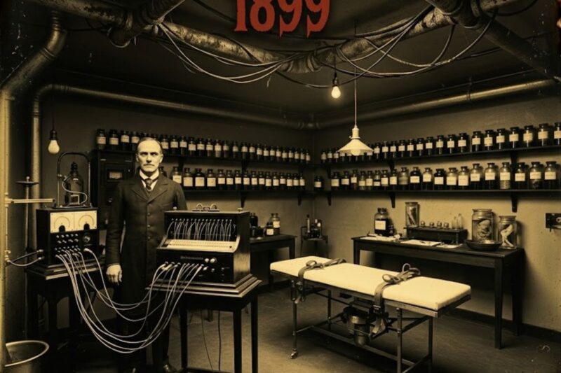 Le médecin fou, 1899 – L’horrible laboratoire découvert sous un hôpital de Chicago : une histoire troublante
