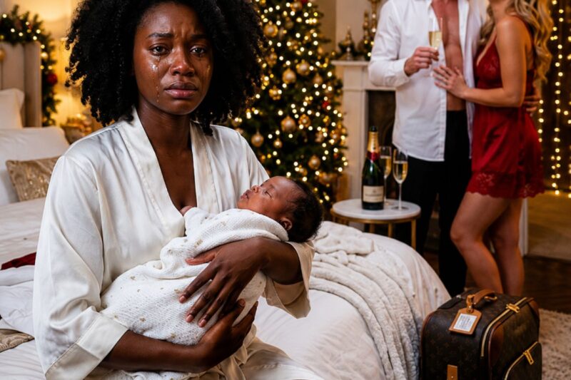 Elle tenait son bébé dans ses bras et s’éloigna en silence — et son monde s’écroula du jour au lendemain.