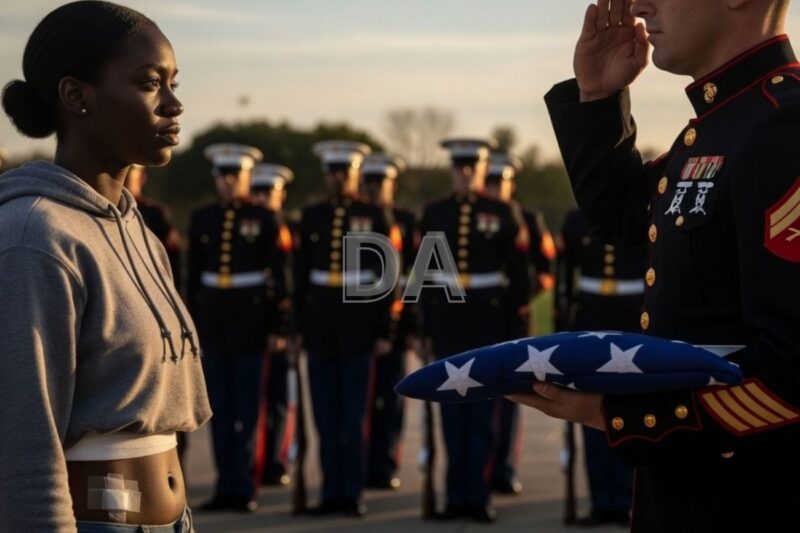 Elle a été poignardée 7 fois en défendant un soldat blessé — le lendemain matin, des Marines étaient à sa porte…