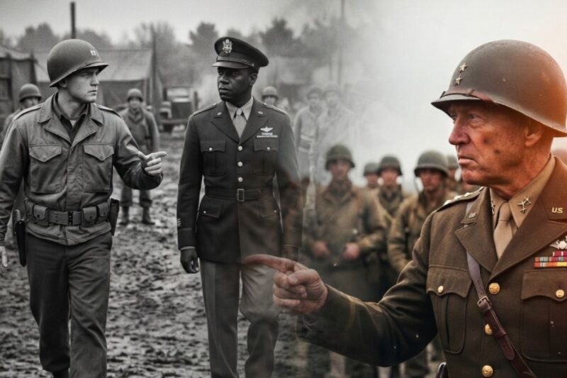 Que fit Patton lorsqu’un lieutenant blanc refusa de saluer un colonel noir ?
