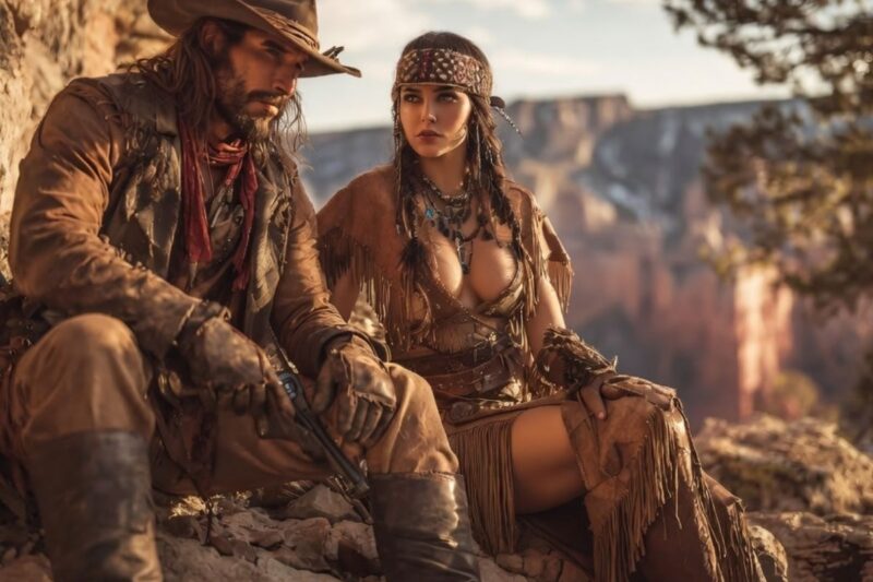 Un jeune cow-boy se retrouva piégé avec une épouse apache — Cette nuit fit de lui un homme
