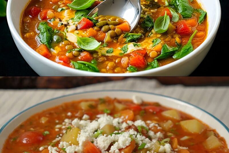 L’antica zuppa mediterranea che sfida la nutrizione moderna: il segreto millenario a base di lenticchie e feta per rigenerare l’organismo e fare il pieno di longevità