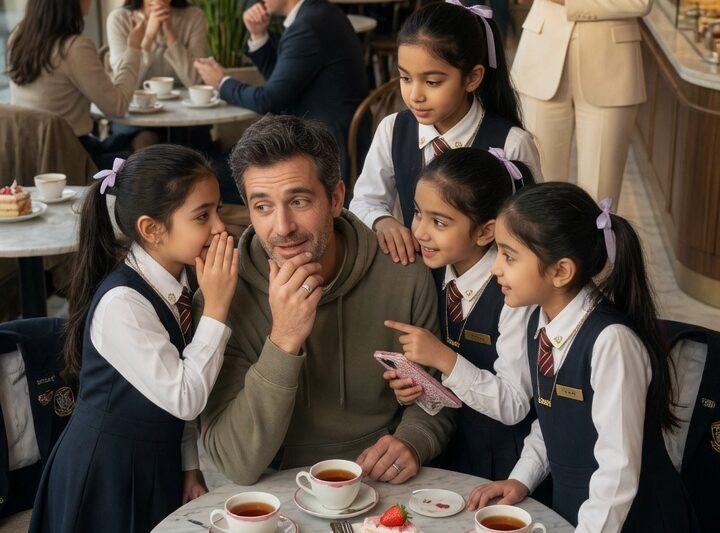 « Fais comme si tu étais notre père » : Le secret de ces quadruplées va bouleverser la vie de cet homme.