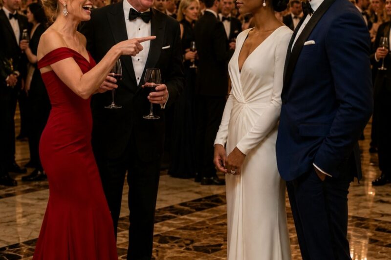 Une famille de milliardaires s’est moquée d’une femme noire lors d’une fête — et celle-ci a annulé leur contrat de 30 milliards de dollars.