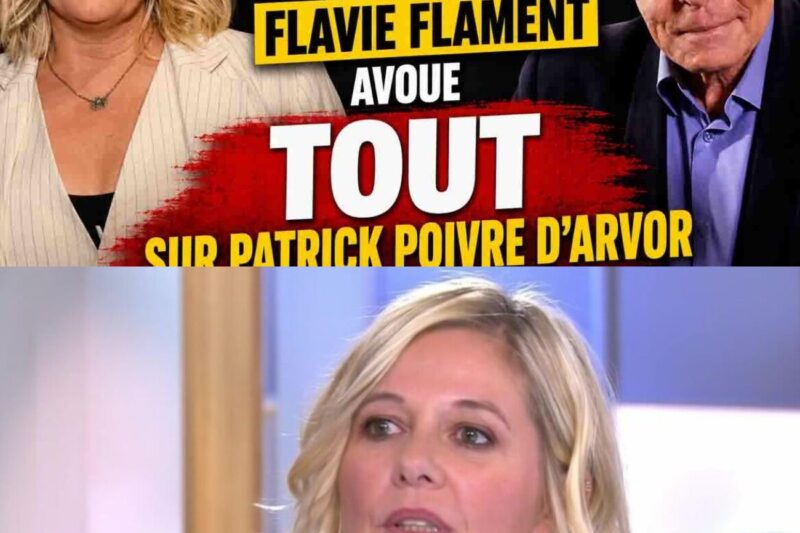 “Je cachais bien mon drame”, Flavie Flament avoue TOUT sur Patrick Poivre d’Arvor