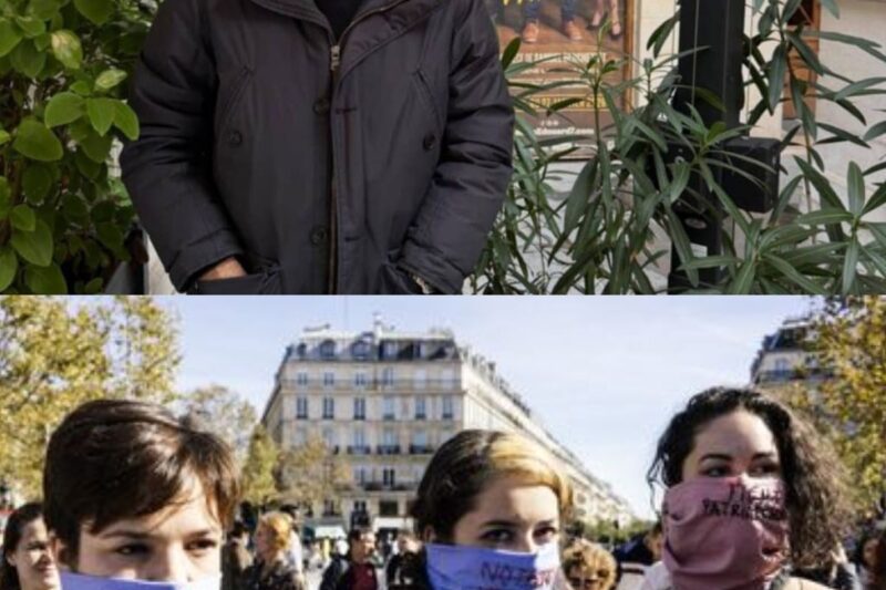 « Bruel ! Violeur ! »… Irruption d’un collectif féministe lors d’une pièce de théâtre à Paris