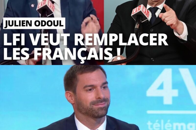 Julien Odoul dit ses 4 vérités à la France insoumise et à Mélenchon sur leur projet anti-français !