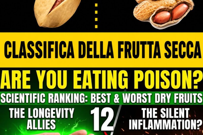 FRUTTA SECCA: La più dannosa e la più benefica (Classifica)