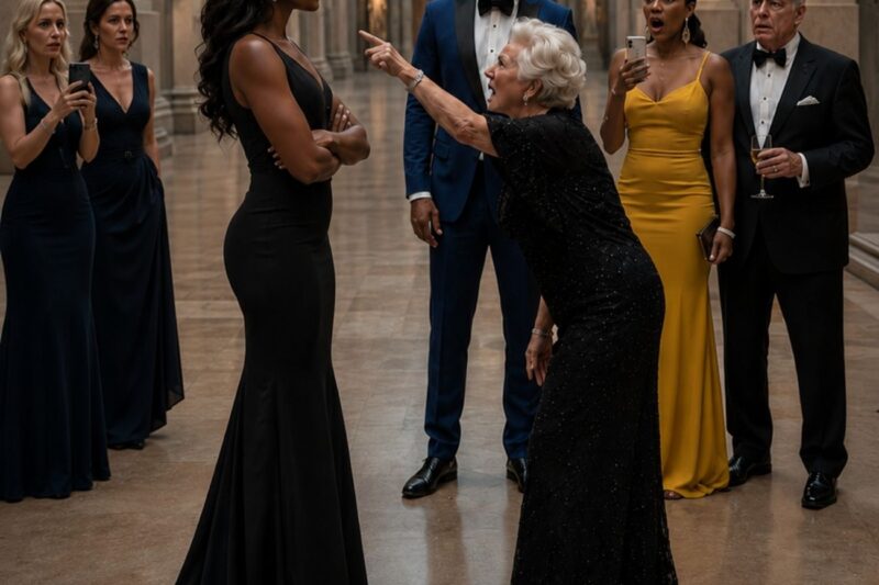 Une femme noire a été humiliée par l’épouse d’un milliardaire lors d’un gala à la Maison Blanche — À l’aube, 9 milliards de dollars avaient disparu.