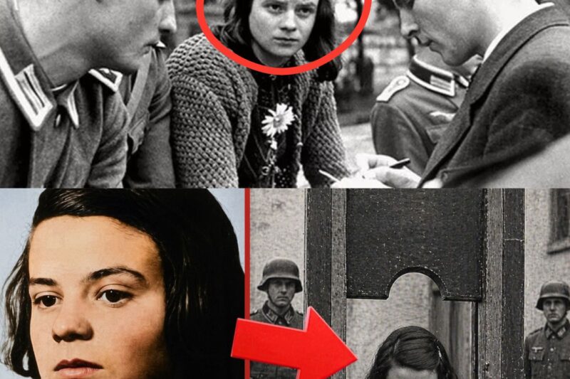 Regardez l’exécution de Sophie Scholl — GUILLOTINÉE pour avoir distribué des tracts