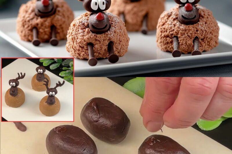 L’invasion des rennes du Père Noël : le dessert sans cuisson qui fait fureur sur Internet