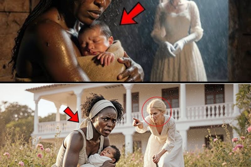 La maîtresse ordonna à l’esclave d’enterrer le bébé dans le jardin — mais ce jour-là changea tout à jamais.