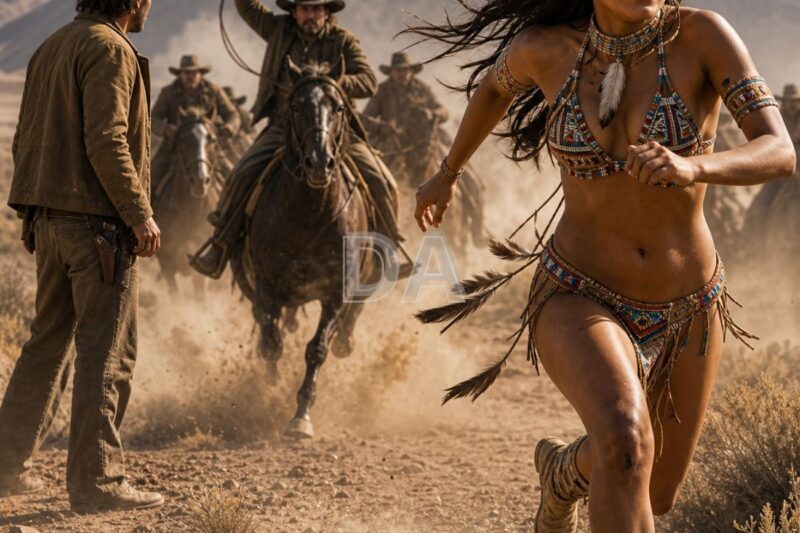 Ho visto una giovane donna correre nel mio ranch inseguita da cinque cavalieri… L’ho nascosta nel mio fienile e ho scoperto il segreto che ha fatto cadere il ranchero più temuto.