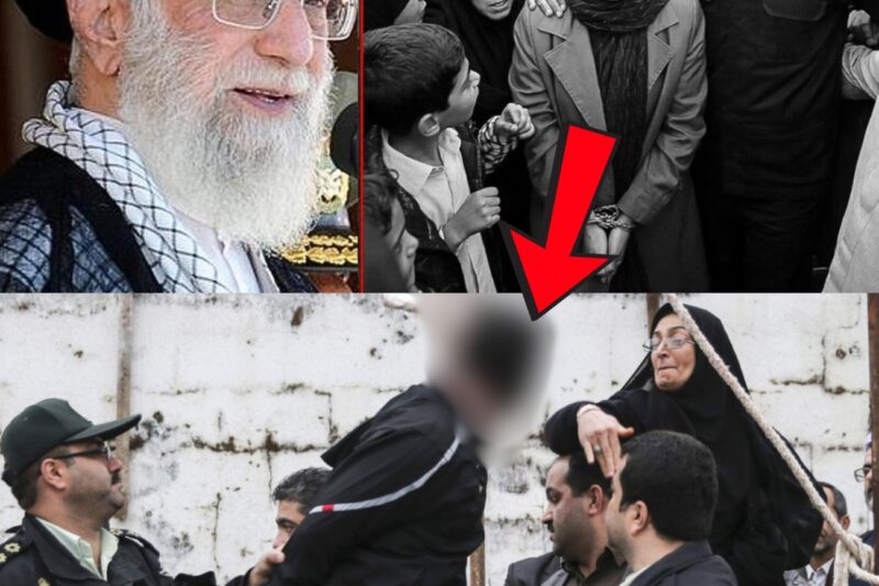 Comment les prisonnières étaient exécutées publiquement sous le régime d’Ali Khamenei en Iran.