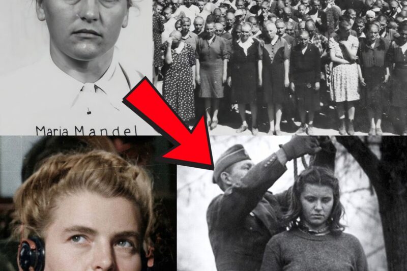 Regardez l’exécution de Maria Mandl — CONDAMNÉE pour les horreurs des camps nazis