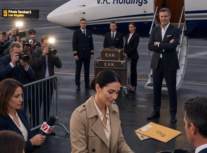 Elle a signé le divorce discrètement, puis a choqué tout le monde en arrivant dans le jet privé du milliardaire…