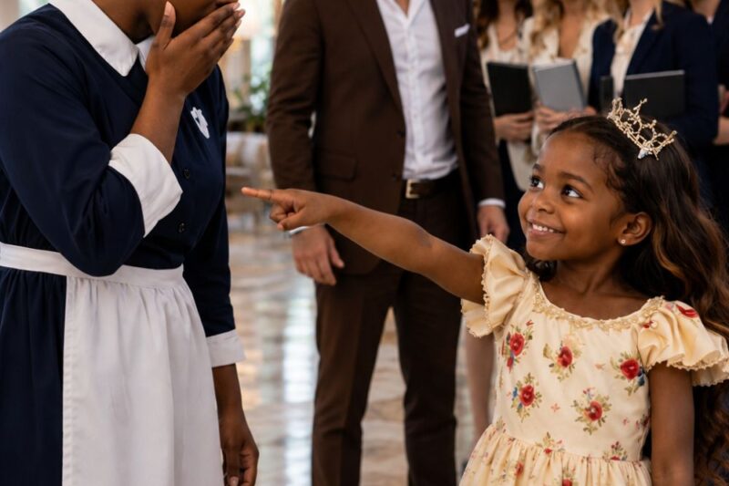 Un milliardaire a dit à une petite fille noire de choisir une nounou, mais elle a choisi la bonne noire P2