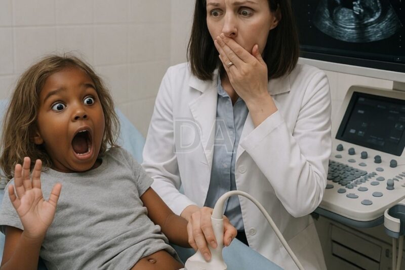 La petite fille se plaignait de fortes douleurs abdominales après un week-end passé avec son beau-père — et lorsque le médecin a vu l’échographie, il a immédiatement appelé une ambulance.