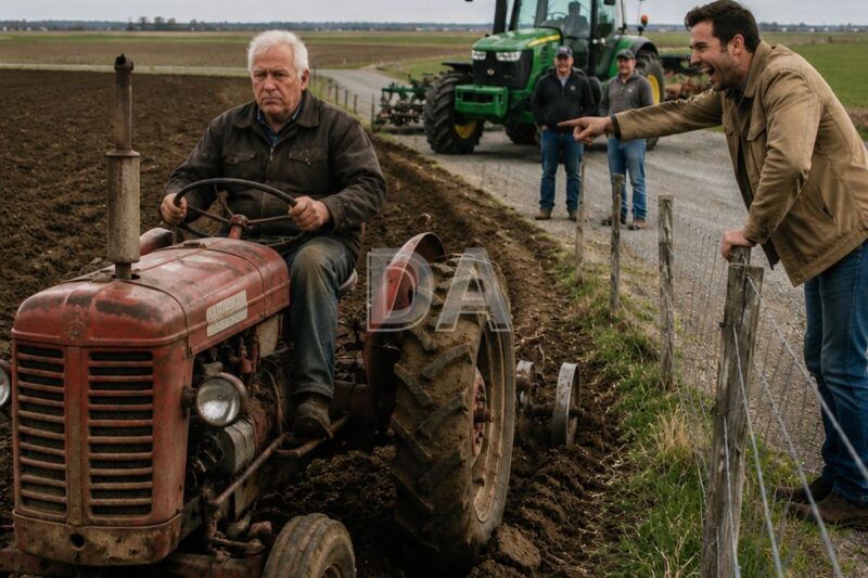 Scommise diecimila dollari che il suo nuovo John Deere avrebbe vinto, poi un Farmall da 400 dollari fece tacere il luna park.