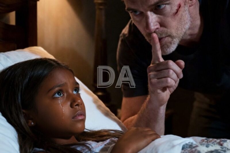 « Papa… j’ai tellement mal au dos que je n’arrive pas à dormir. Maman m’a dit que je n’avais pas le droit de te le dire. »