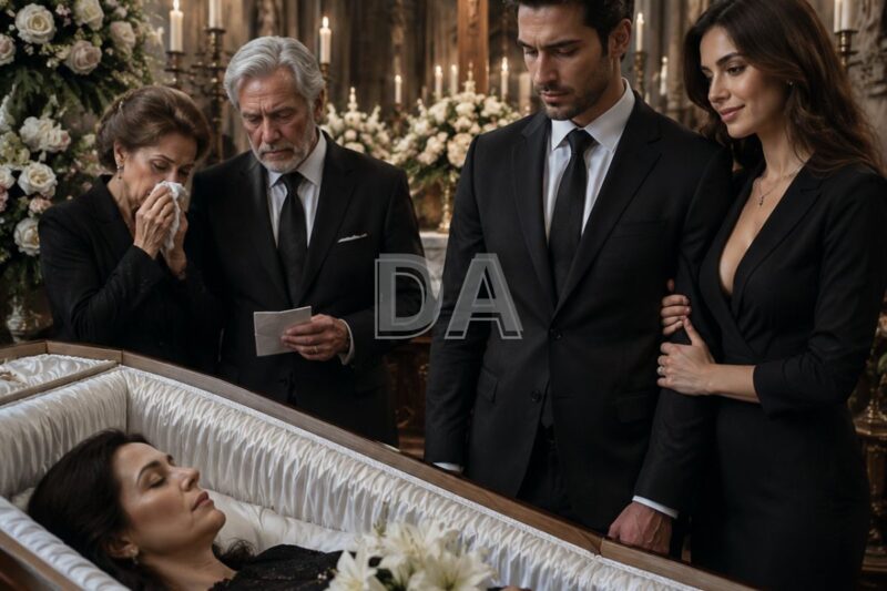 Arrivò al funerale della moglie con l’amante al braccio… senza immaginare che la donna “morta” avesse preparato una trappola di vendetta da 47 milioni di dollari dall’aldilà.
