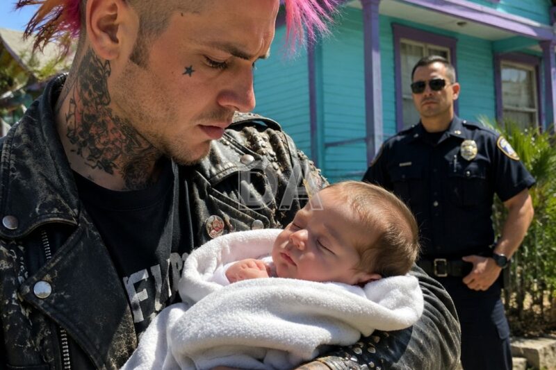 Mio figlio punk sedicenne ha salvato un neonato dal freddo; il giorno dopo, un poliziotto si è presentato alla nostra porta.