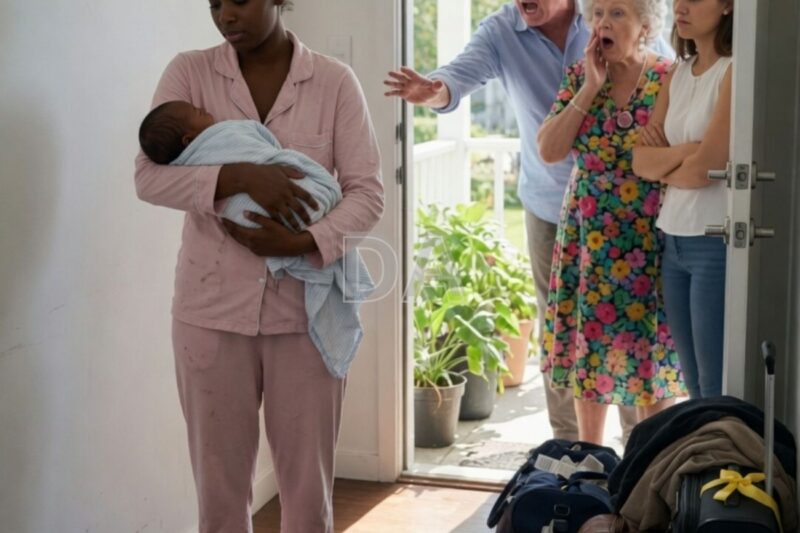 Mon mari, Ethan, se tenait là, vêtu d’une chemise en lin impeccable, une montre de luxe étincelante à son poignet, comme s’il allait bruncher et non pas laisser sa femme en plein travail.