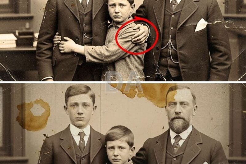 Questa fotografia del 1895, che ritrae due fratelli che si abbracciano, sembrava felice, finché il restauro non ha rivelato qualcosa di sconvolgente.