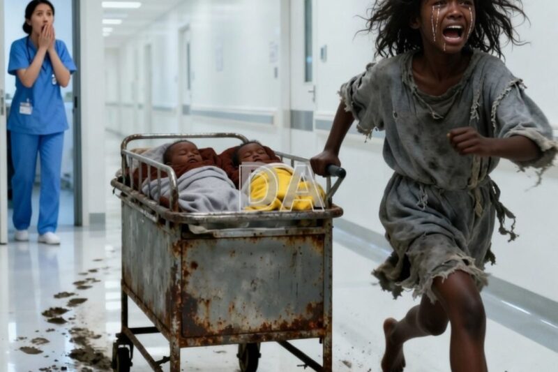 « Ma maman dort depuis trois jours » : Une fillette de 7 ans a poussé une brouette sur des kilomètres pour sauver ses jumeaux nouveau-nés – et la suite a laissé tout le monde sans voix.