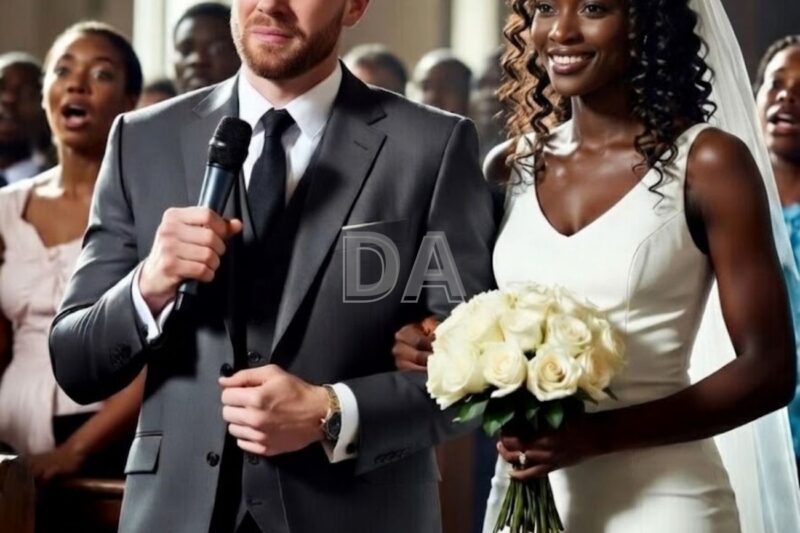 Une nounou noire épouse un sans-abri ; les invités rient à leur mariage jusqu’à ce qu’il prenne le micro et dise ceci…