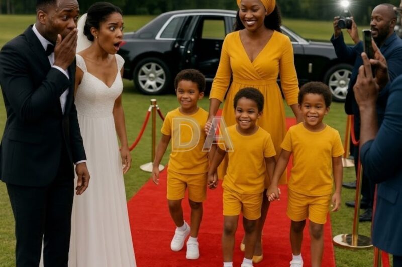 Il a invité son ex-femme, une pauvre, à son mariage pour l’humilier, mais elle est arrivée en Rolls-Royce avec des triplés.