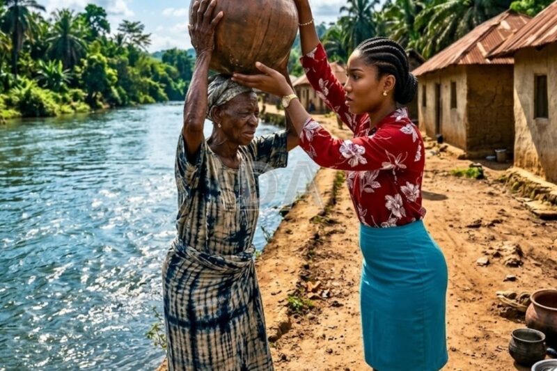 Une pauvre dame aide une vieille femme | Quelques jours plus tard, tout le monde est sous le choc
