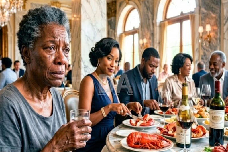 « Pas de nourriture supplémentaire », m’a dit ma belle-fille, avant de servir à sa famille du homard et des boissons comme des rois.