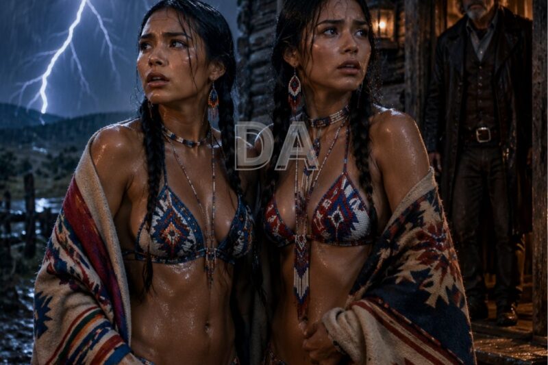 Le sorelle Apache chiedevano solo un riparo per una notte… finché il ranchero non pronunciò parole che segnarono il loro destino.