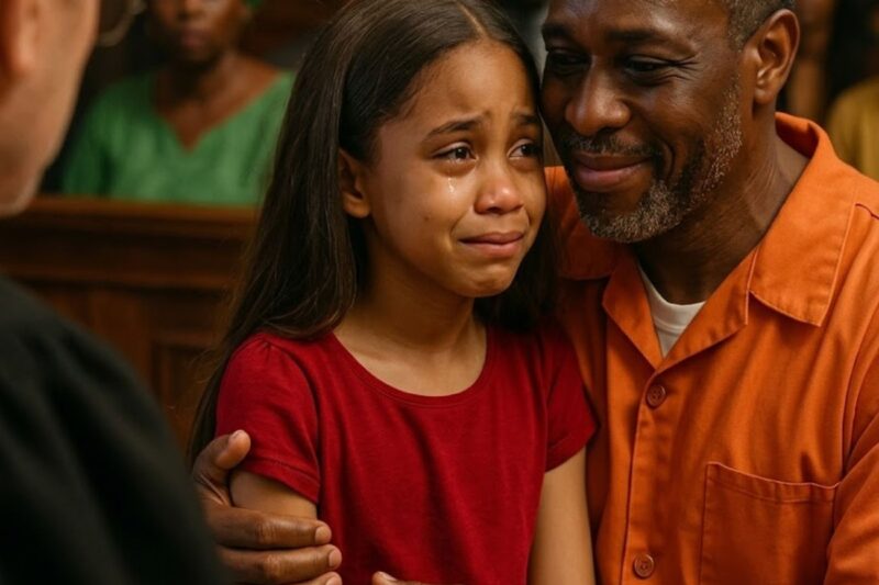 Une petite fille pauvre déclare au juge : « Mon papa est innocent et je le prouverai. »