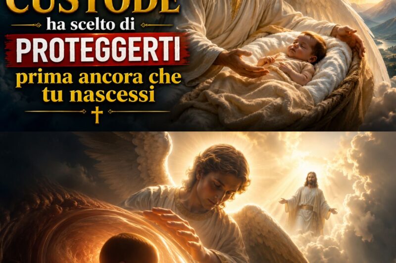 Perché il tuo ANGELO CUSTODE ha scelto di proteggerti prima ancora che tu nascessi