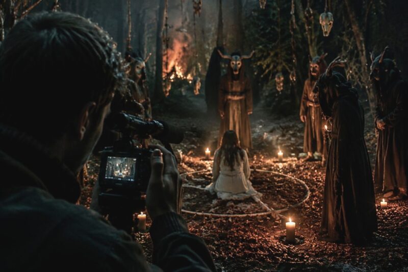 J’ai été engagé pour enregistrer un étrange rituel au fin fond des bois | Histoires effrayantes d’Internet