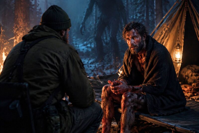 Nous avons trouvé un survivant dans les bois du nord du Montana. Il dit qu’un Wendigo l’a laissé partir.