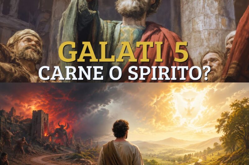 Vivi secondo la carne o secondo lo Spirito? – Galati 5 ce lo insegna!