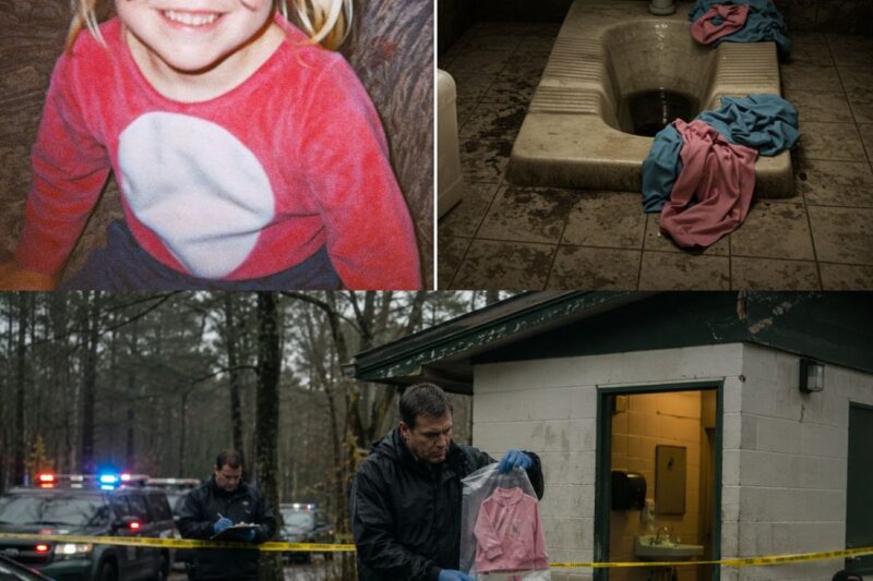 Ragazza scomparsa da un vialetto, due anni dopo un bagno pubblico rivela un indizio inquietante…