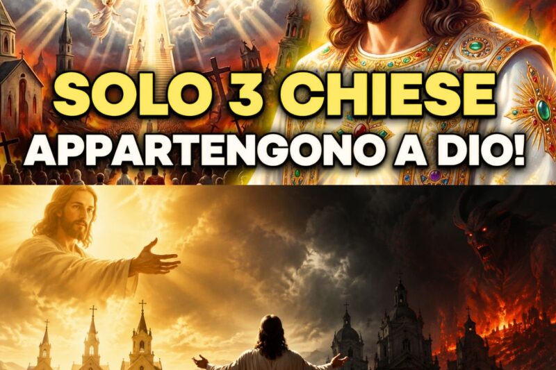 Solo queste 3 chiese appartengono veramente a Dio: tutte le altre conducono le anime all’inferno.