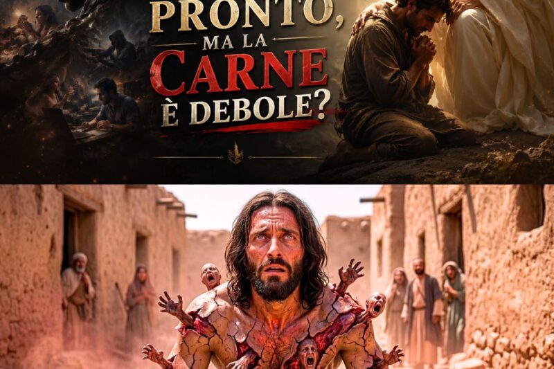 Perché Gesù disse: “Lo spirito è pronto, ma la carne è debole”?
